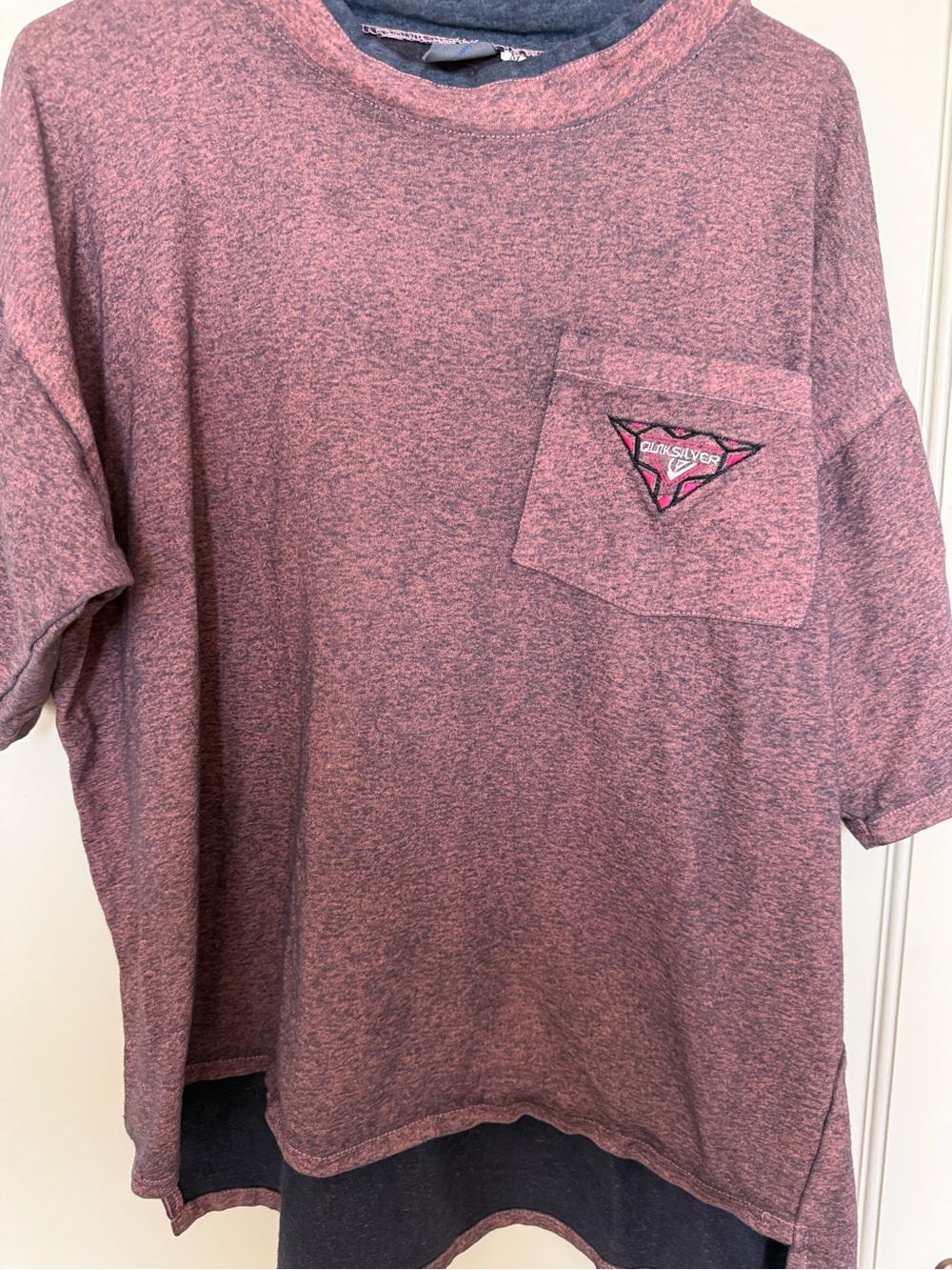 1990s Single Stitch Quicksilver Acid Wash Tee